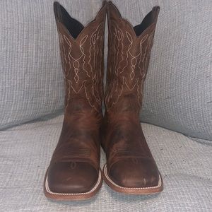 J.B Dillon square toe boots